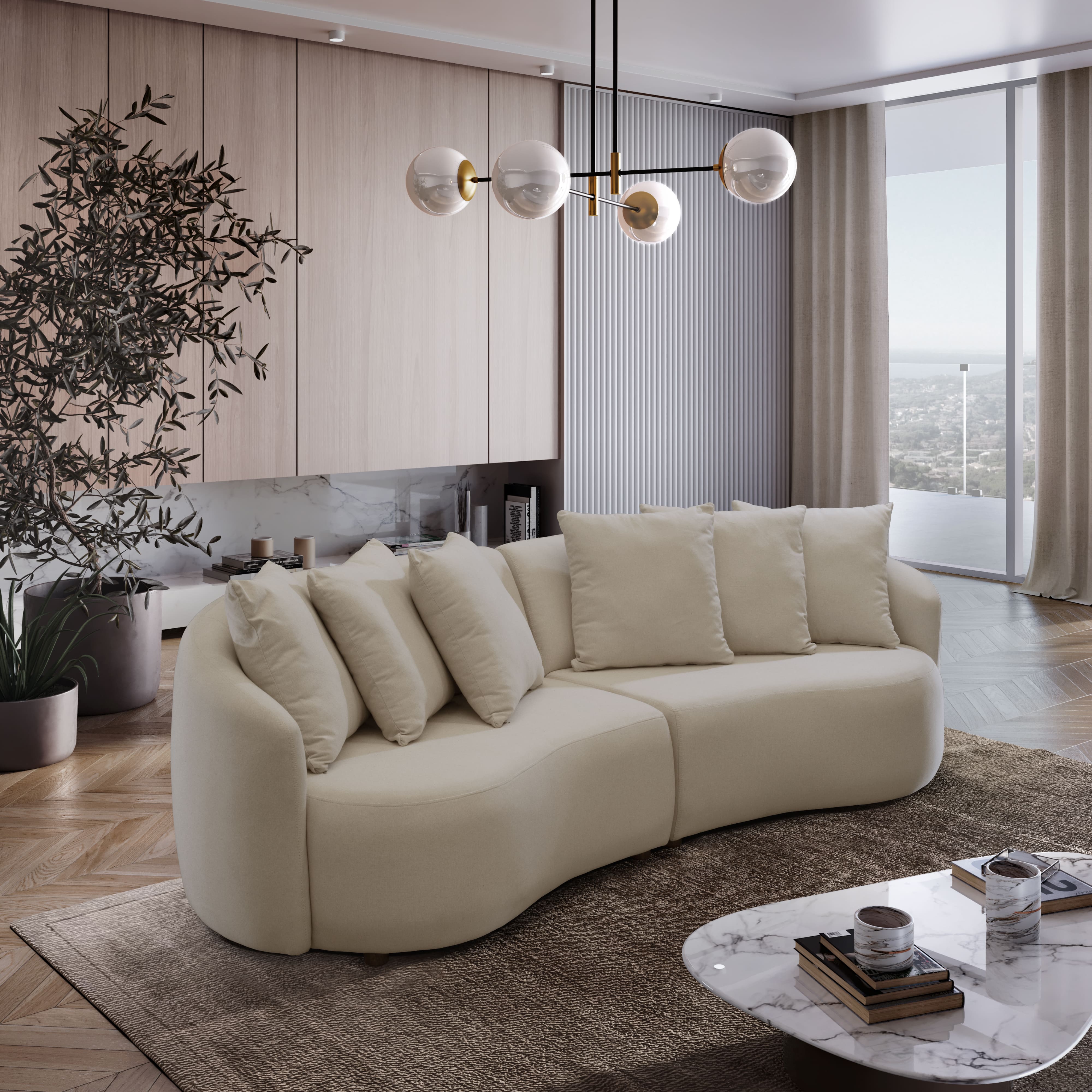 Paleta de Cores Ideal para uma Sala Clean e Aconchegante