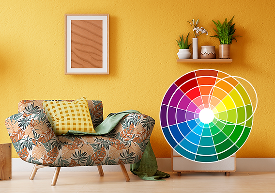 Psicologia das Cores: O Impacto no Humor da Sua Sala