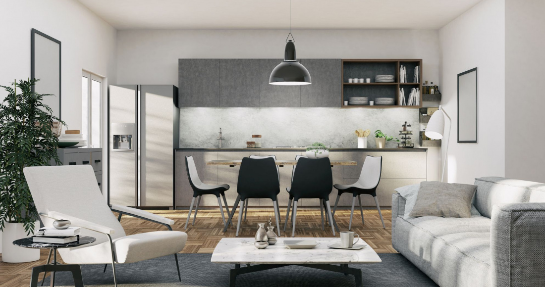 5 erros comuns ao integrar sala e cozinha