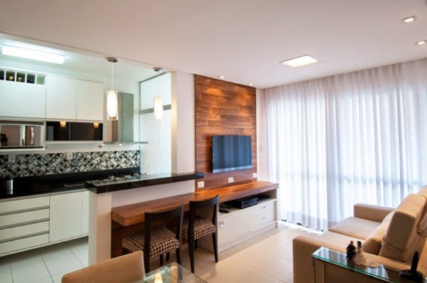 como decorar cozinha americana integrada com sala