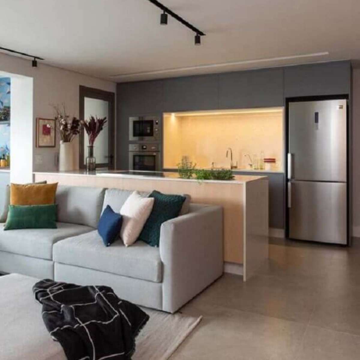 como decorar cozinha americana integrada com sala