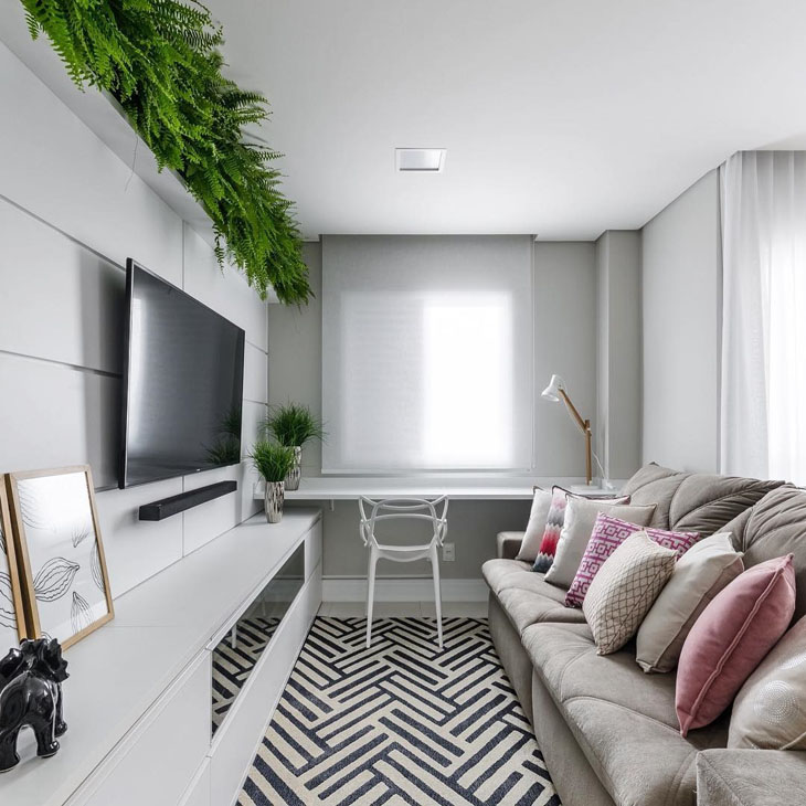 ideias de decoração com plantas tropicais