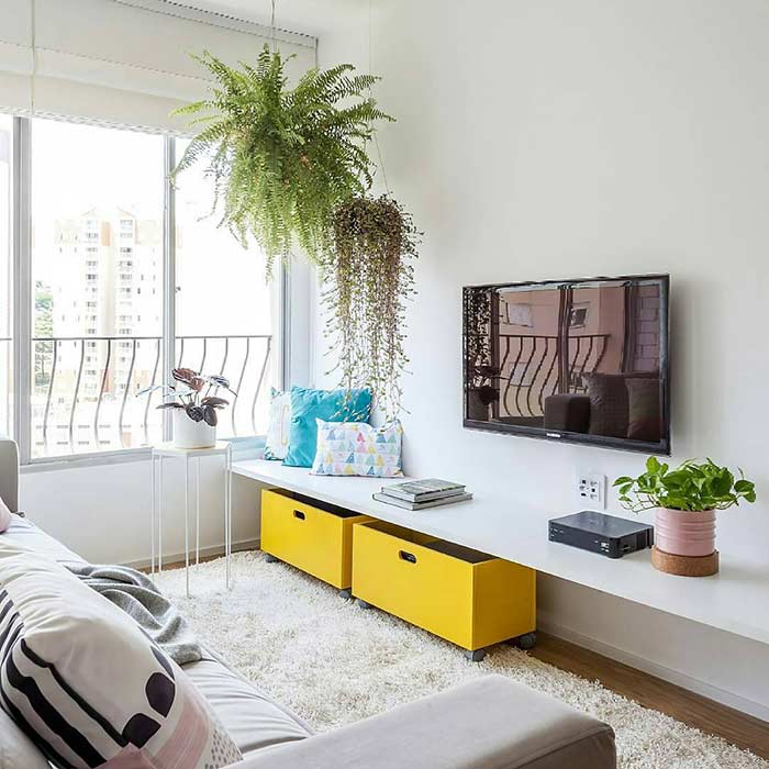 plantas para sala de estar