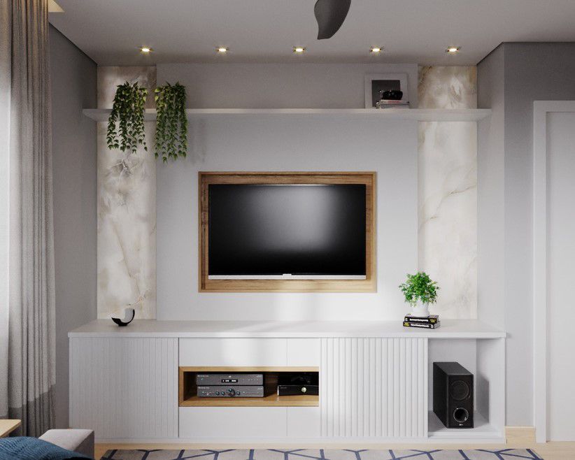 ideias de decoracao de sala de estar masculina moderna