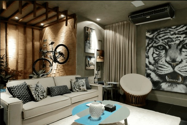 erros comuns na decoracao de sala masculina pequena