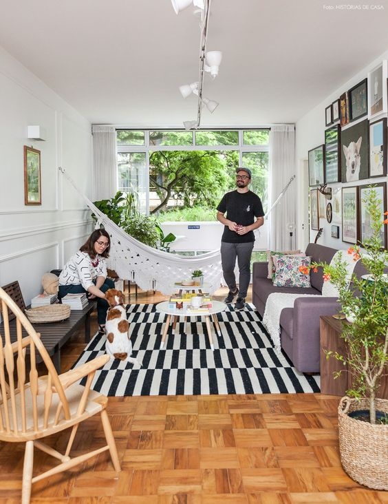 como decorar sala de estar para receber amigos