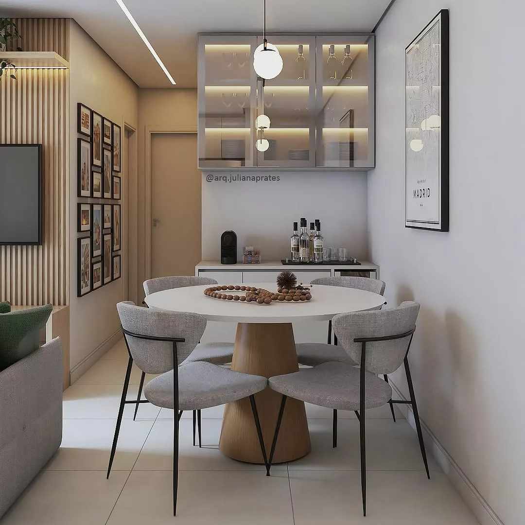 quanto custa decorar uma sala de jantar completa