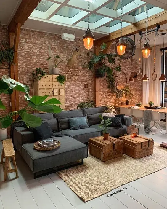 como aplicar estilo industrial em apartamento