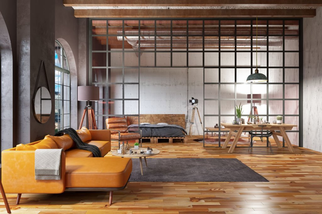 como aplicar estilo industrial em apartamento