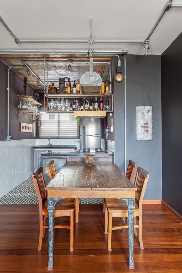 decoracao de sala industrial