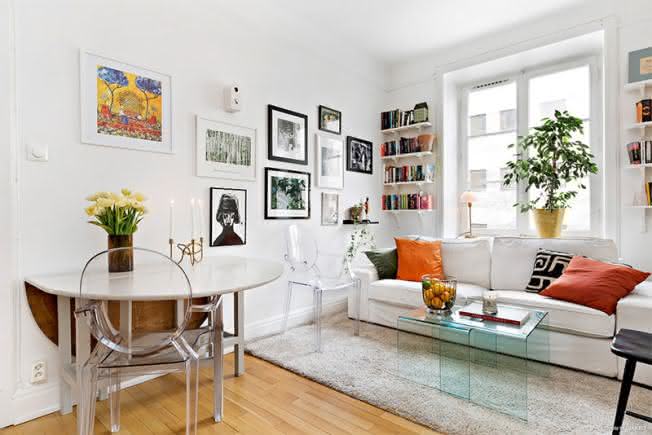 minimalismo orgânico em apartamentos