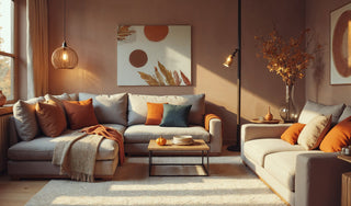 decoracao de sala para o outono