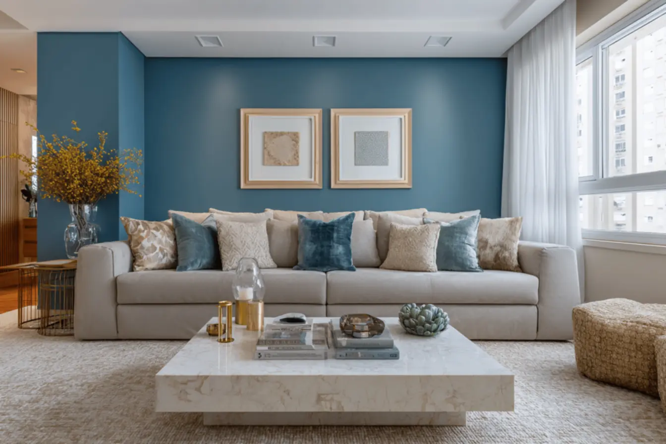 cores para sala de estar 2025