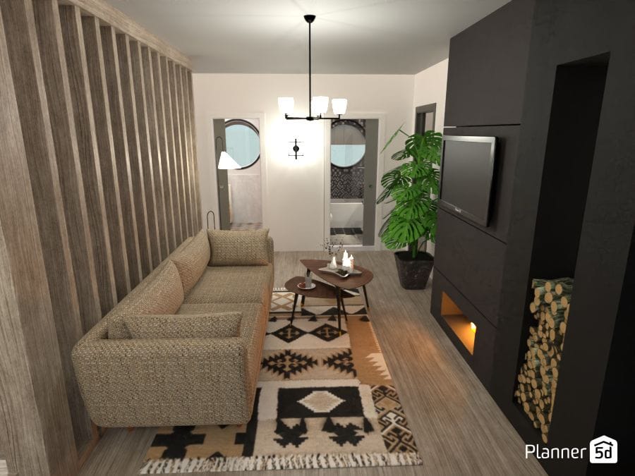 como decorar sala pequena gastando pouco