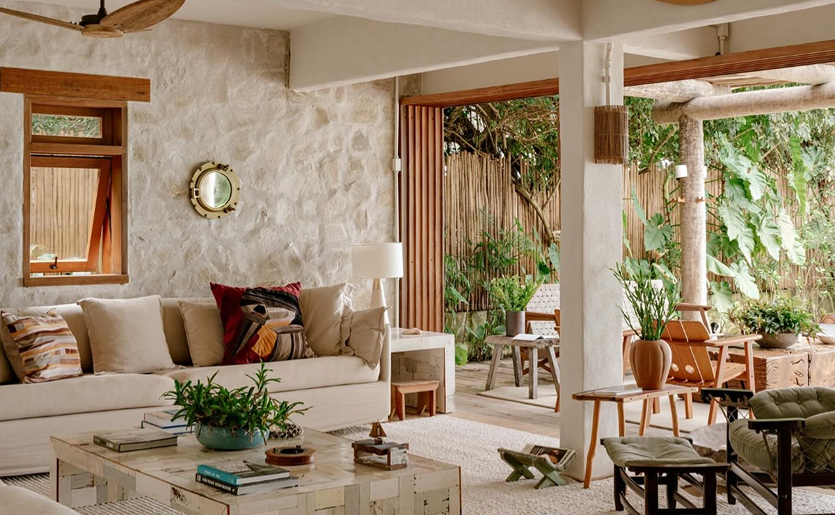 decoracao de sala rustica