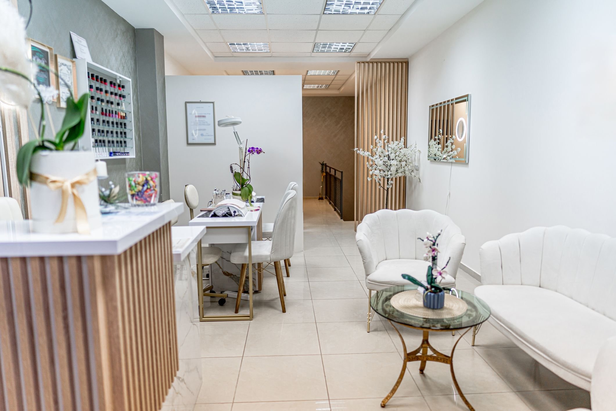 decoracao de salao de beleza