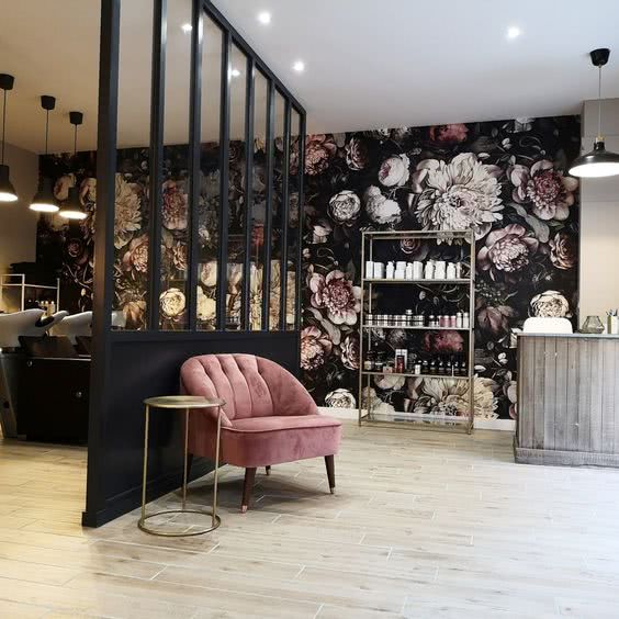 tendências decoração salão de beleza bem estar