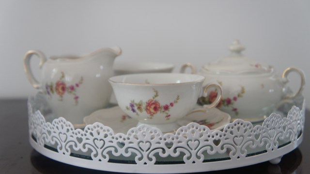 decoracao diy com porcelanas antigas