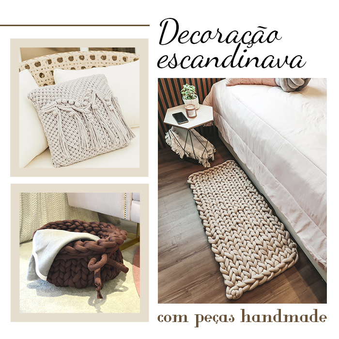 decoracao escandinava almofadas