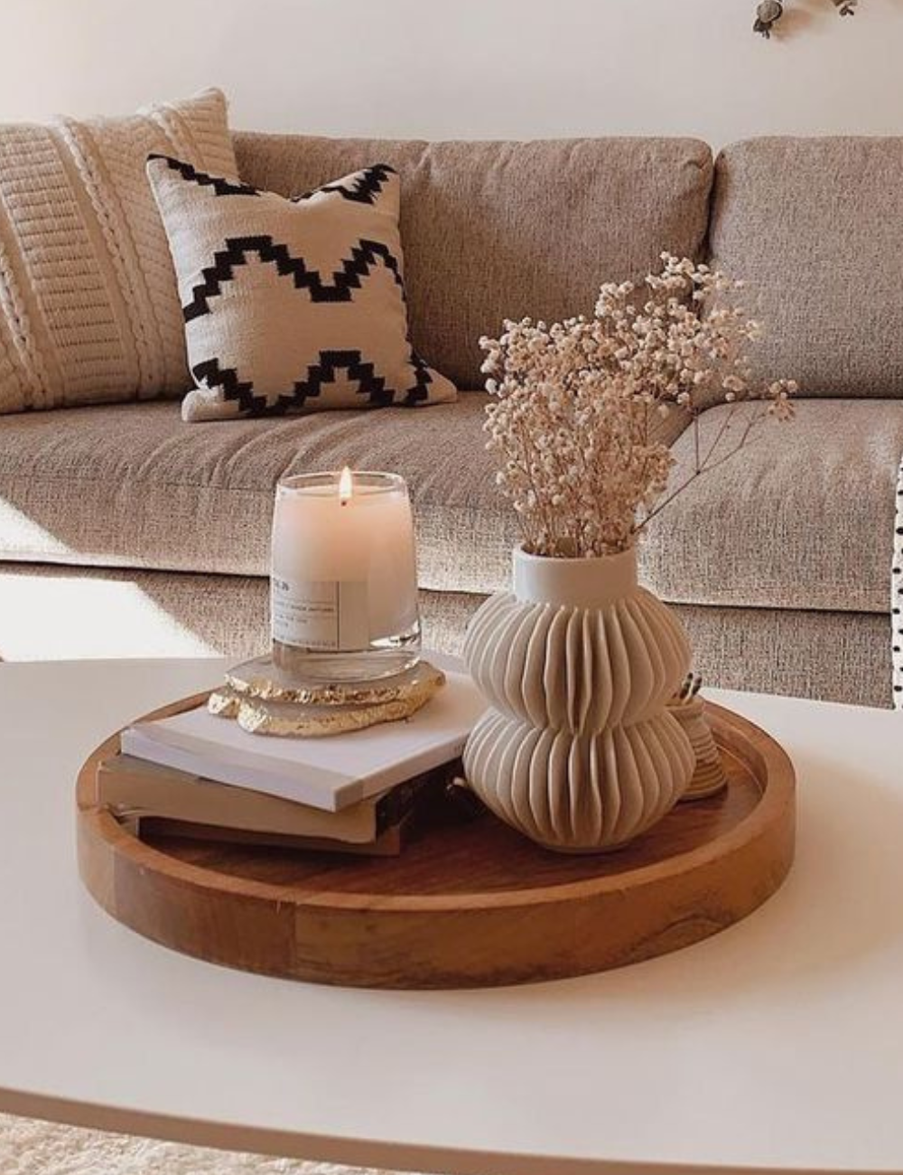 almofada de nó escandinavo cinza fibra silicone