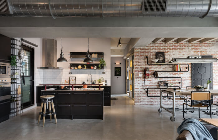 decoracao estilo industrial