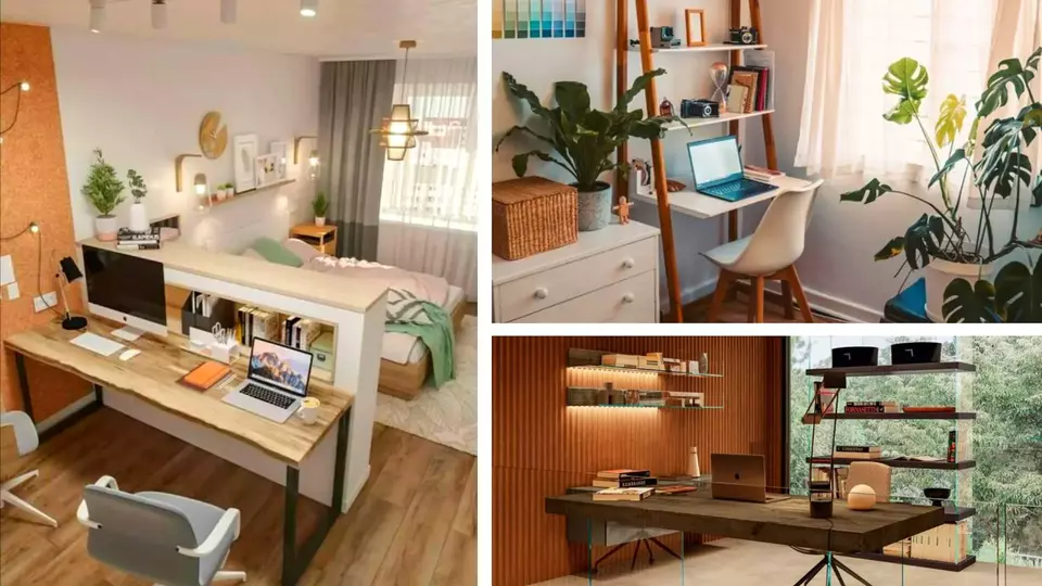 decoração home office funcional e bonita