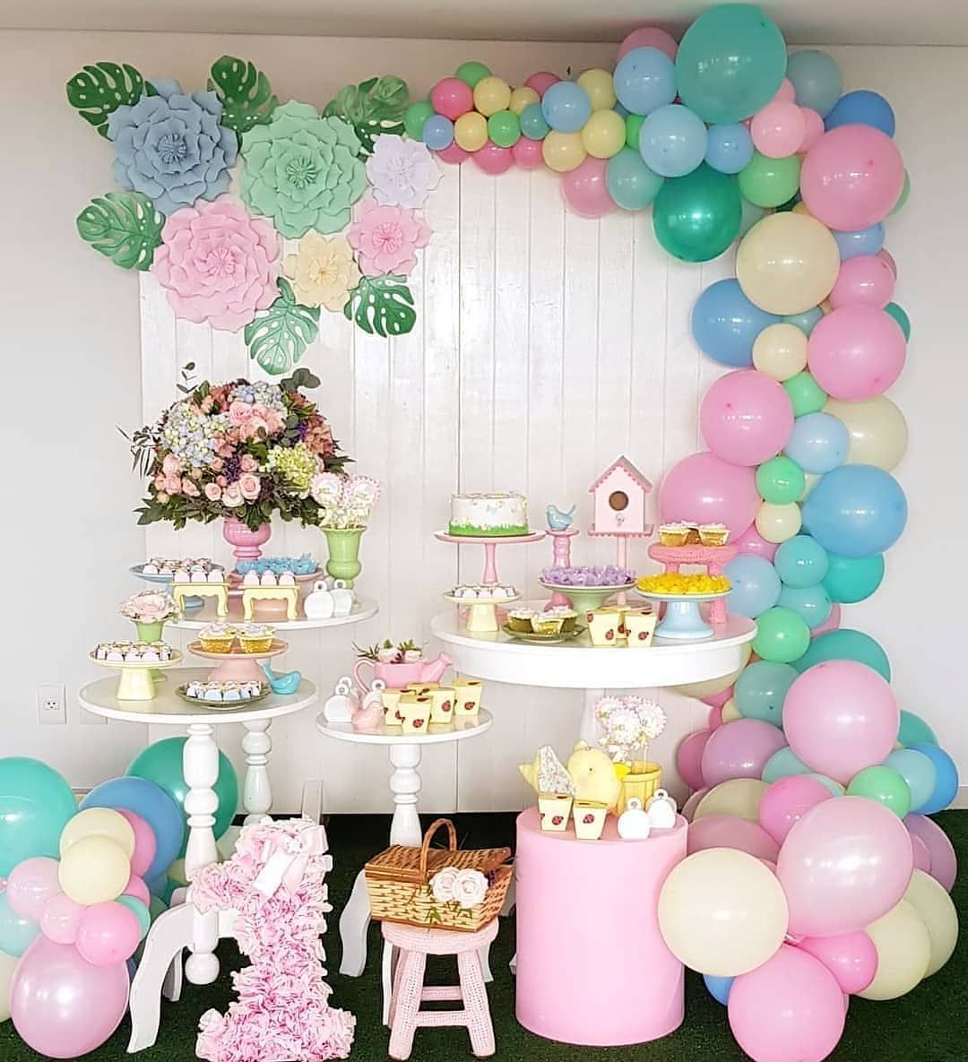 ideias criativas decoração jardim encantado