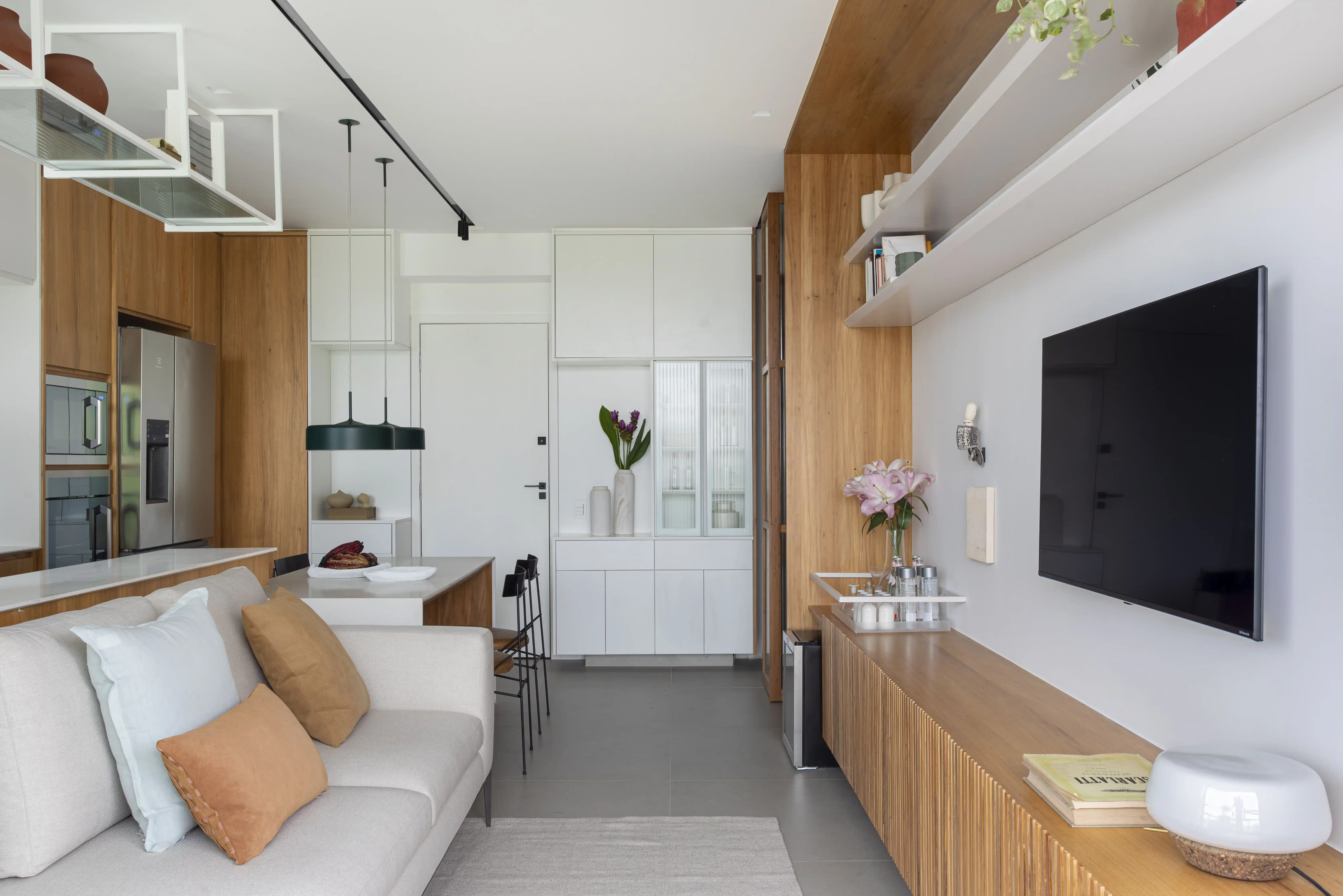 ideias de decoração para sala pequena integrada