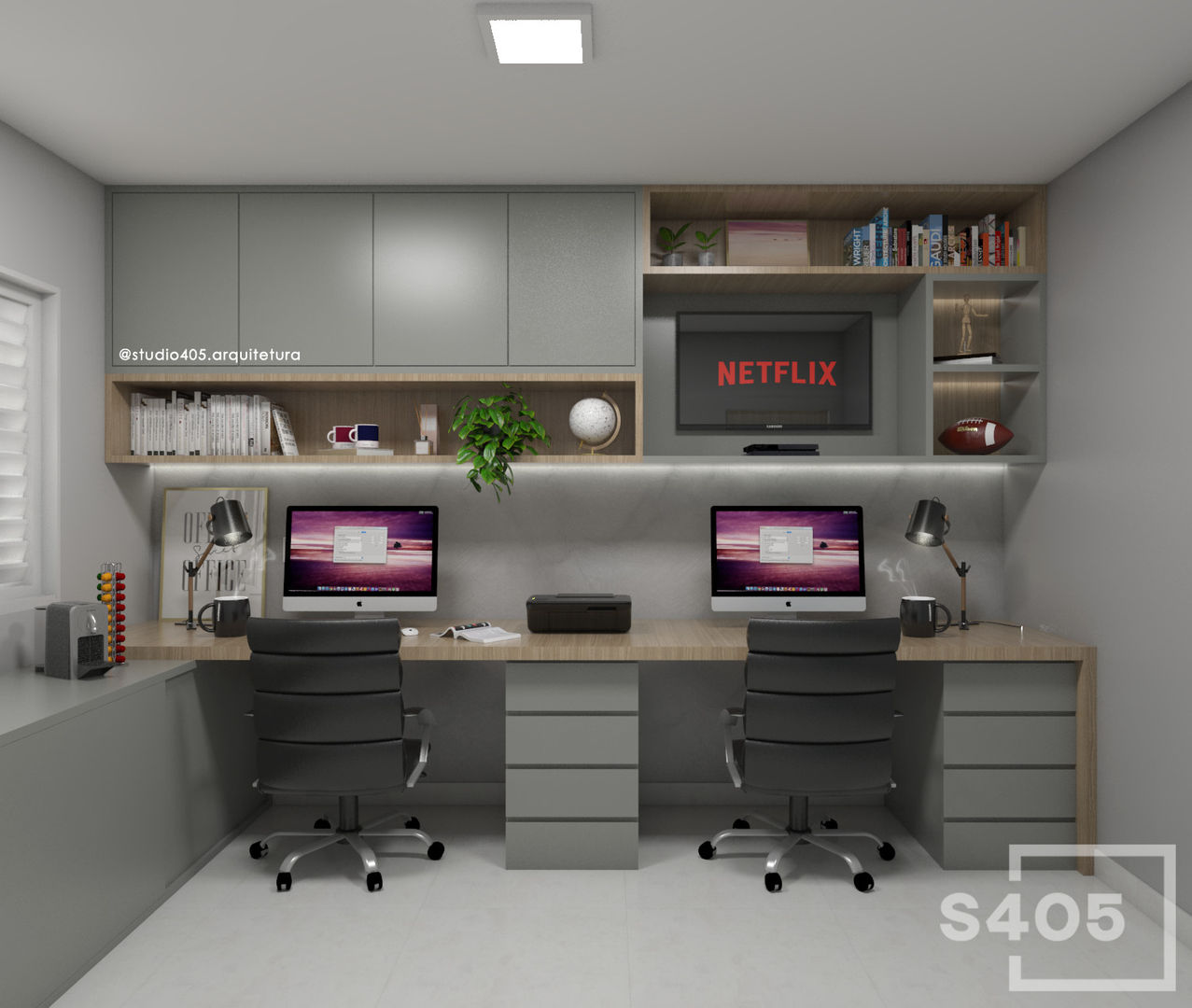 ergonomia em escritório compartilhado