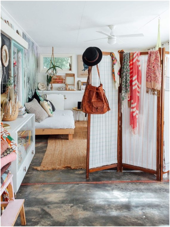 organização kitnet moderna