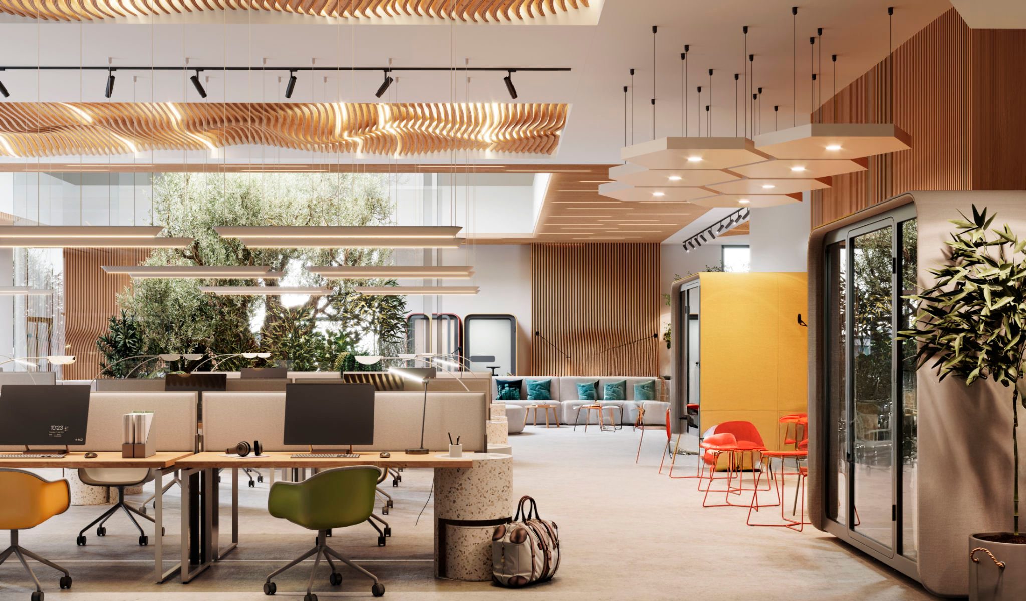 As Cores de Escritório que Vão Dominar 2025 e 2026