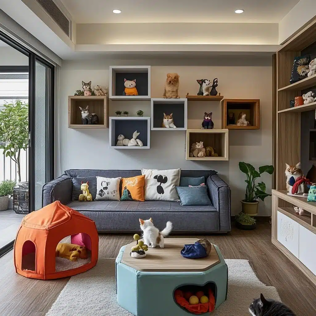 como evitar arranhões moveis gatos