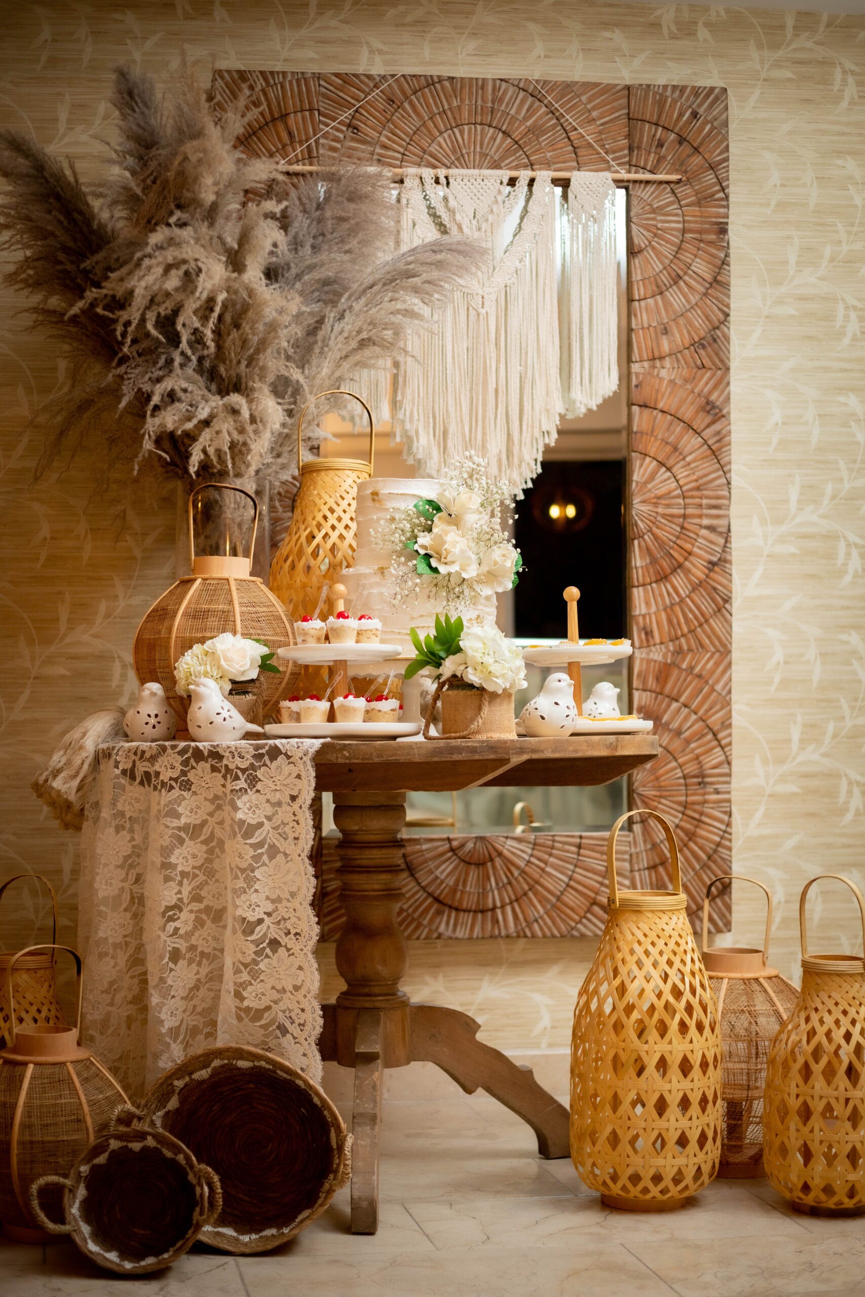 decoração rústica moderna