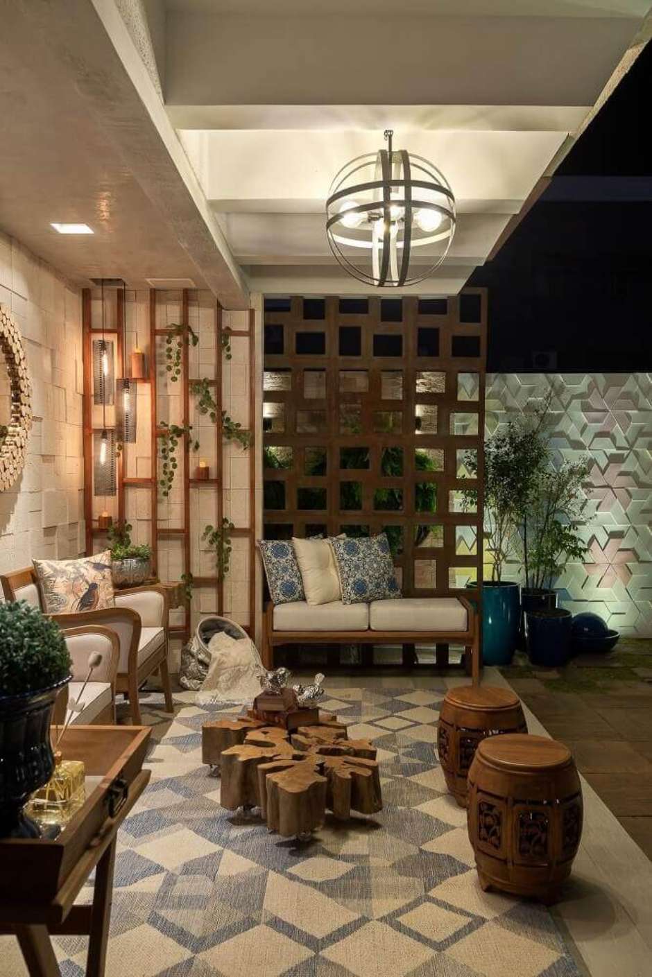 ambientes rústicos aconchegantes