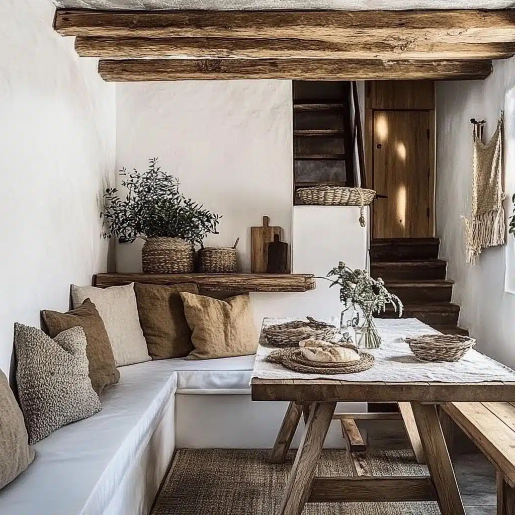 ambientes rústicos aconchegantes