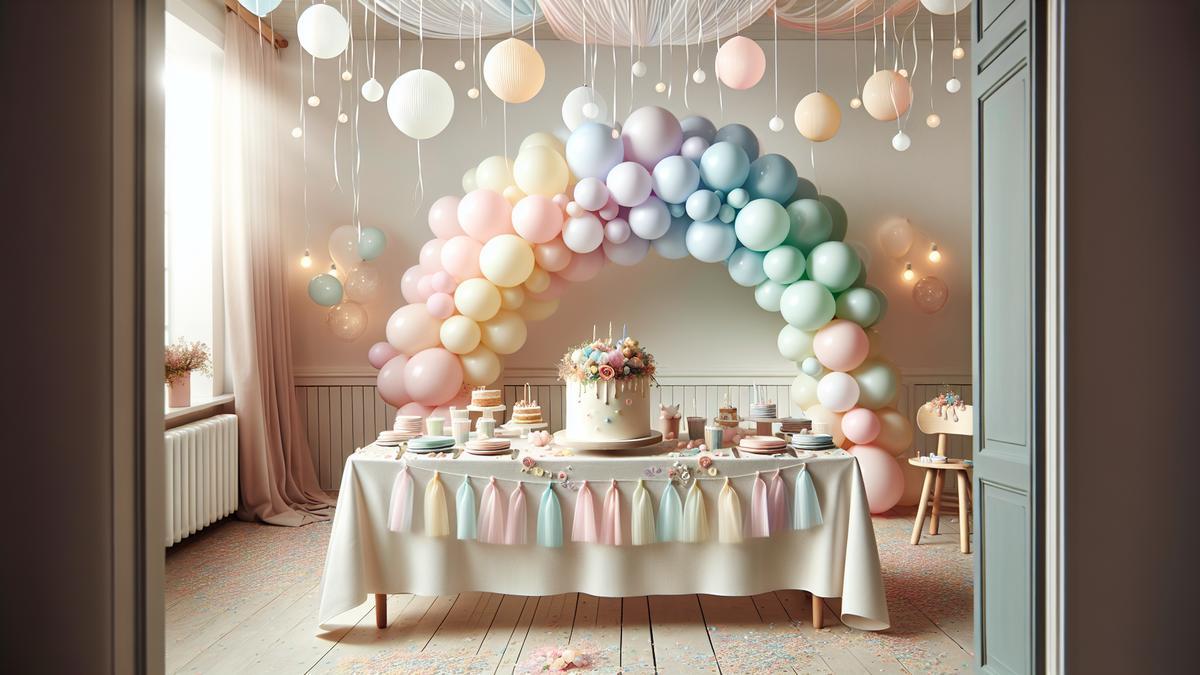 decoração aniversário simples com pouco dinheiro