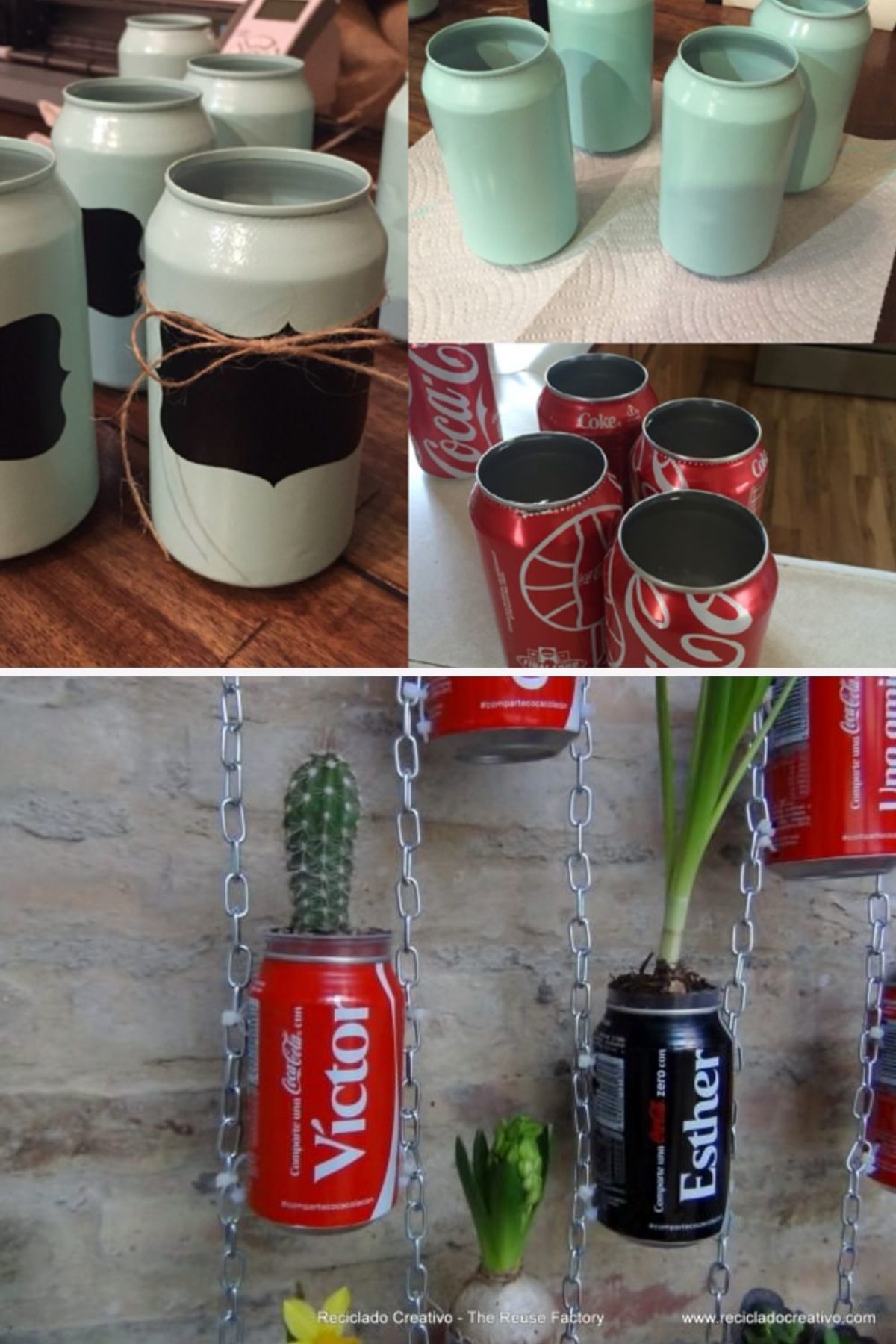 5 Projetos DIY Incríveis com Latas de Alumínio para sua Casa