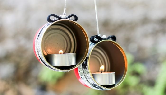 decorao com latas de alumnio
