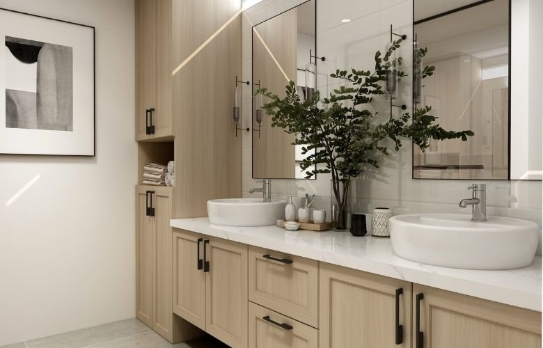 decorar banheiro grande simples sem gastar muito 2