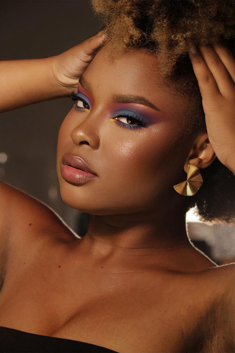 degradê de intensidade com sombras