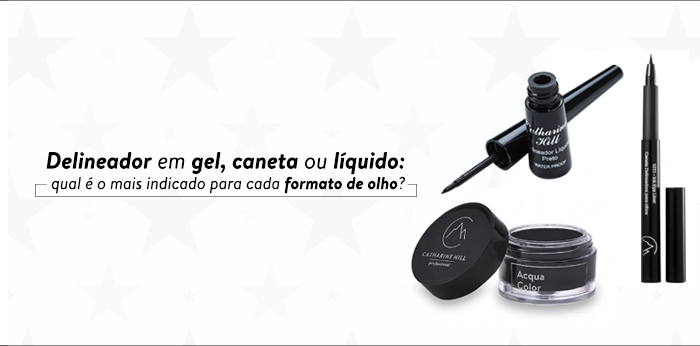 delineador em gel ou lquido
