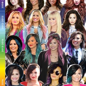 cabelo azul demi lovato vs cabelo rosa qual escolher