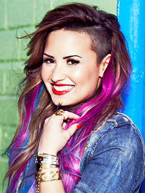 custo para ter cabelo colorido estilo demi lovato