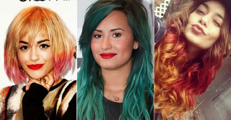cabelo azul demi lovato vs cabelo rosa qual escolher