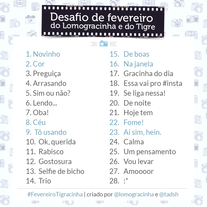 desafios do instagram