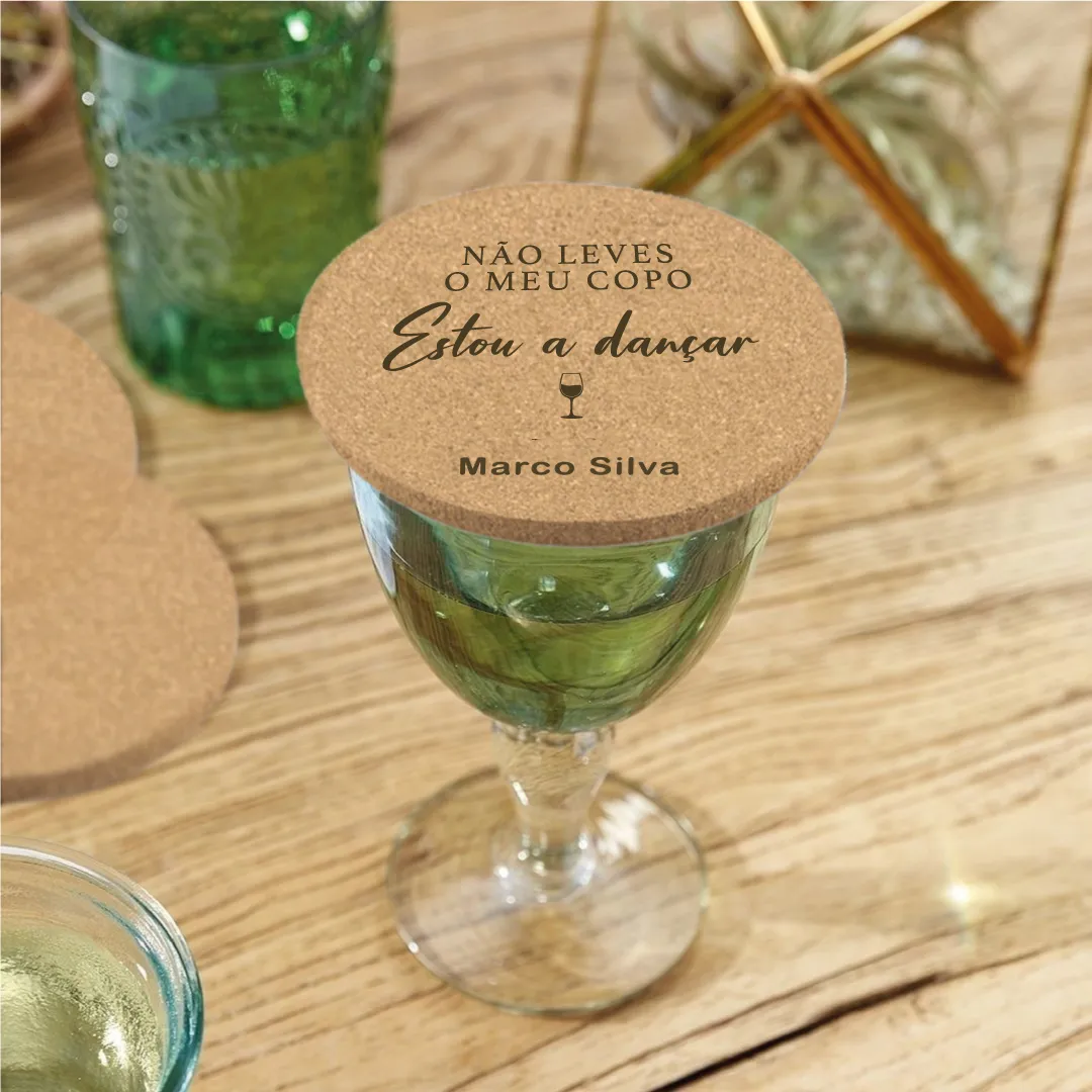 descanso de copo personalizado para eventos