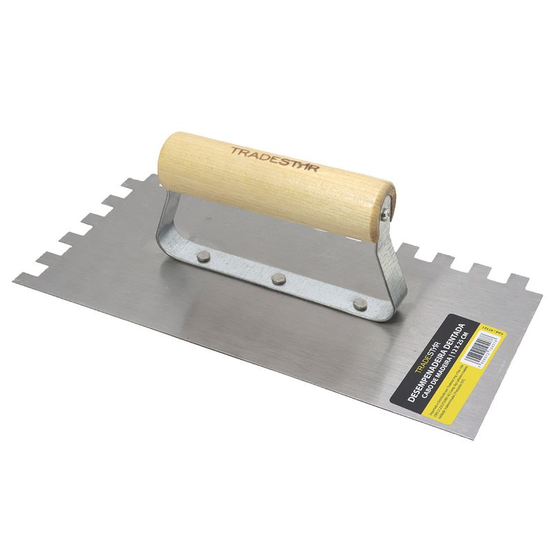 tipos de dentes de desempenadeira