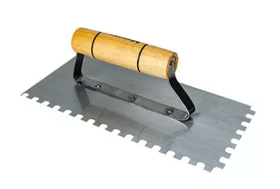 como escolher o tamanho da desempenadeira