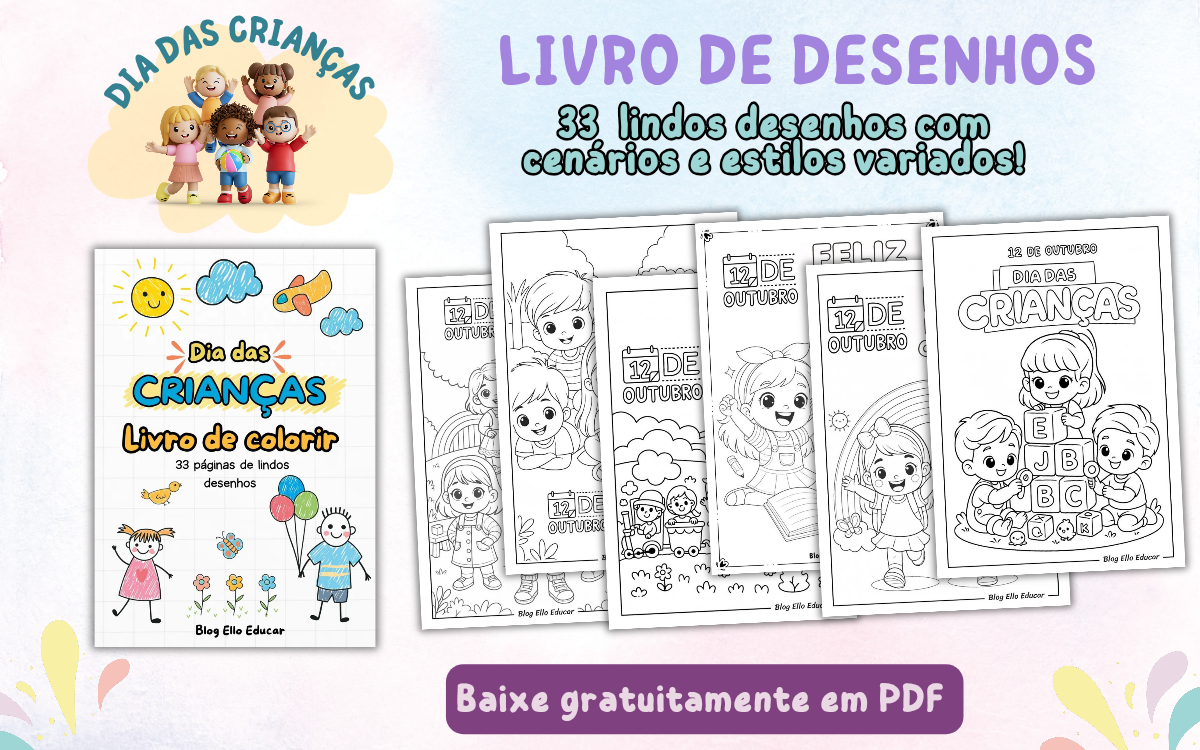 Ideias de Cartões de Dia das Crianças Feitos à Mão