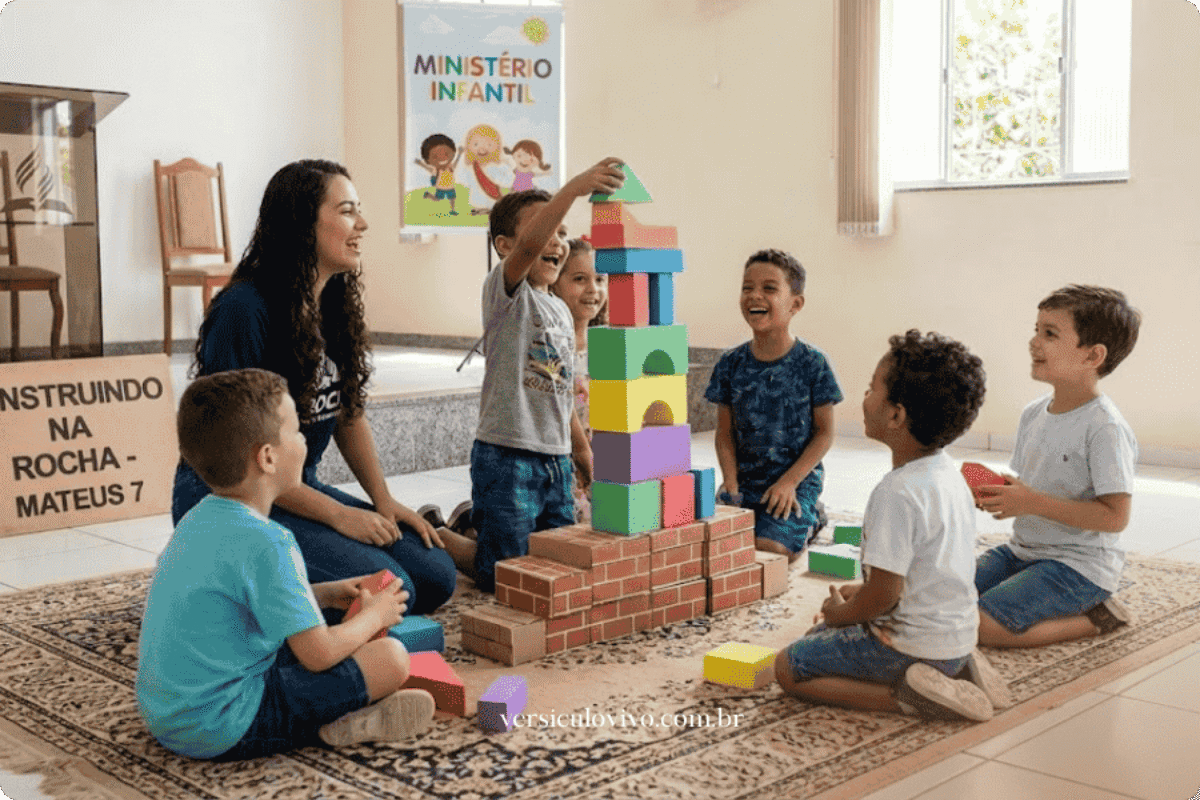 dia das criancas na igreja celebrando a fe com alegria